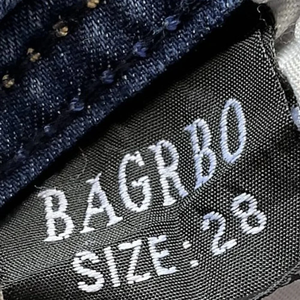Y2K  BAGRBO DENIM BERMUDA SHORTS